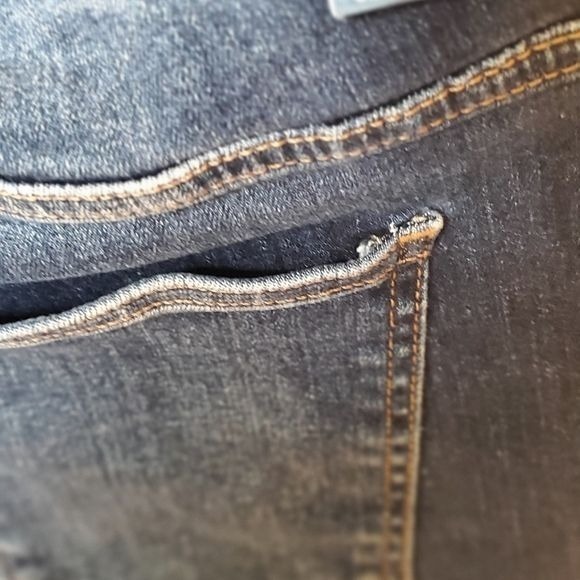 Jag Jeans Alex‎ Boyfriend Sz. 12 Blue Jean Shorts w Pockets - Picture 6 of 11